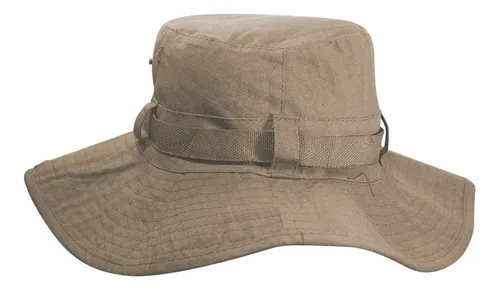Gorro Pescador Canvas Ripstop Beige