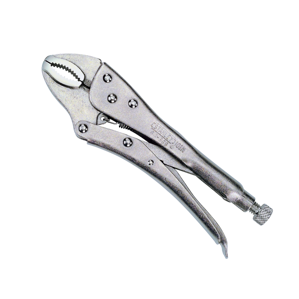 Caiman stanley 10" alicate de presión curvo