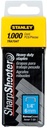 Grapas Stanley TRA704T 1/4” para Trabajo Pesado