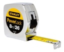 Huincha de Medir Stanley PowerLock 8 Metros 33-428