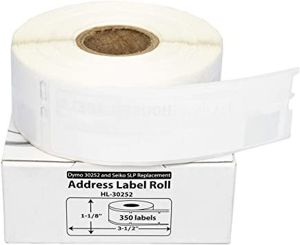 Rollo de etiquetas alternativo Dymo 30252 350 Etiquetas