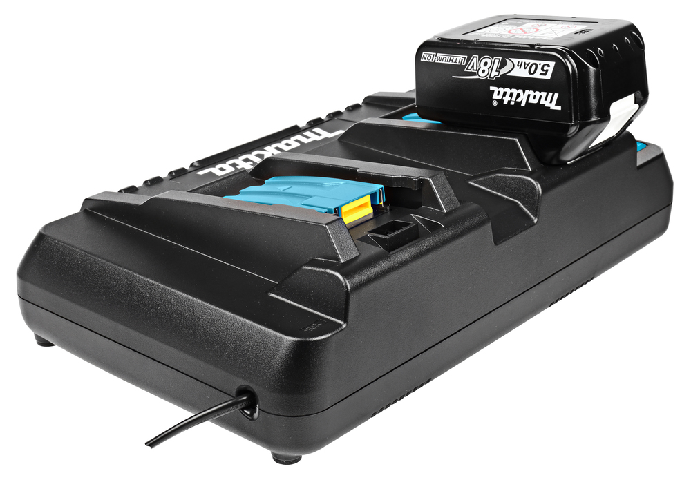 Cargador doble makita 18V DC18RD