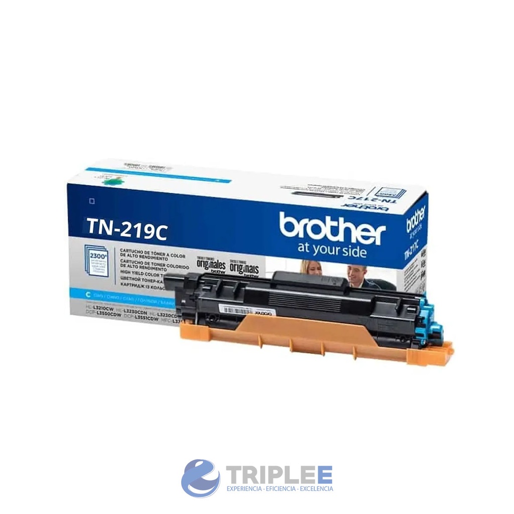 Tóner Original Brother TN-219C Cian 1.200 Páginas