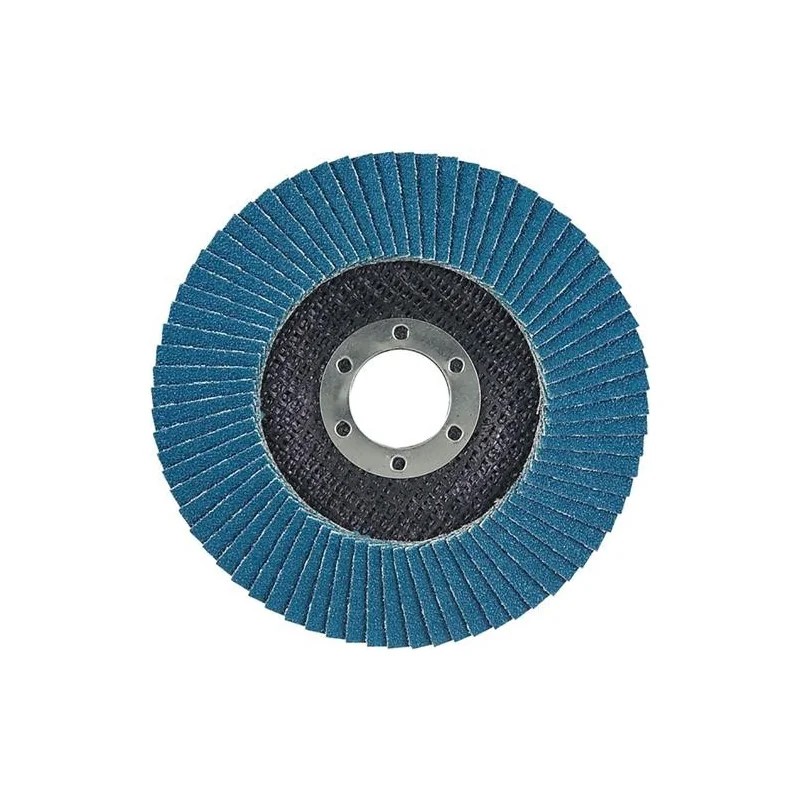 Disco lija Traslapado 4 1/2 zirconio Makita Grano 120