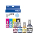 Kit de Tintas Brother BTD100CMYK - Cian, Magenta, Amarillo y Negro