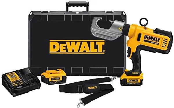 Kit Crimpeadora de cable 20V MAX con troqueles Dewalt
