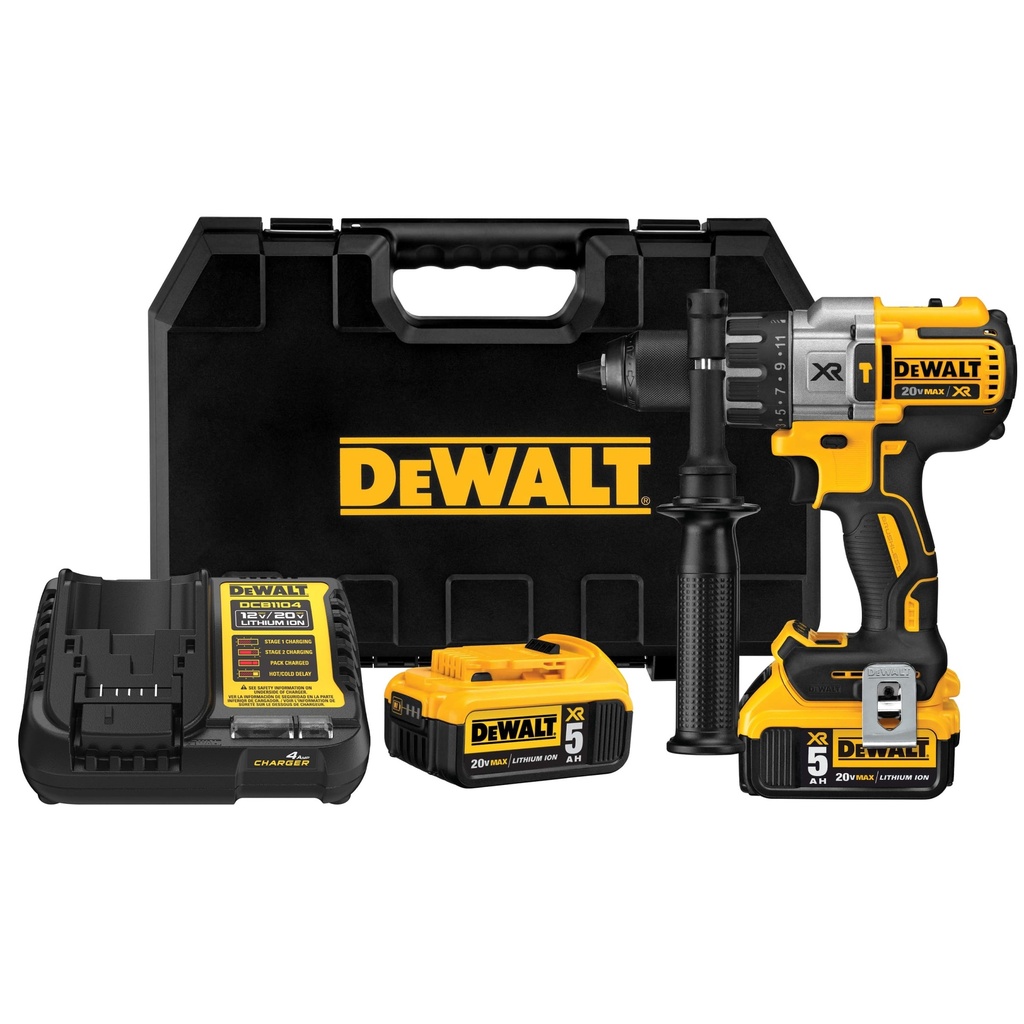 Taladro Percutor dewalt 20V DCD996P2T-B2