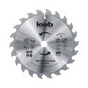 Disco Sierra Circular 7 1/4 24 dientes Kwb 49586142