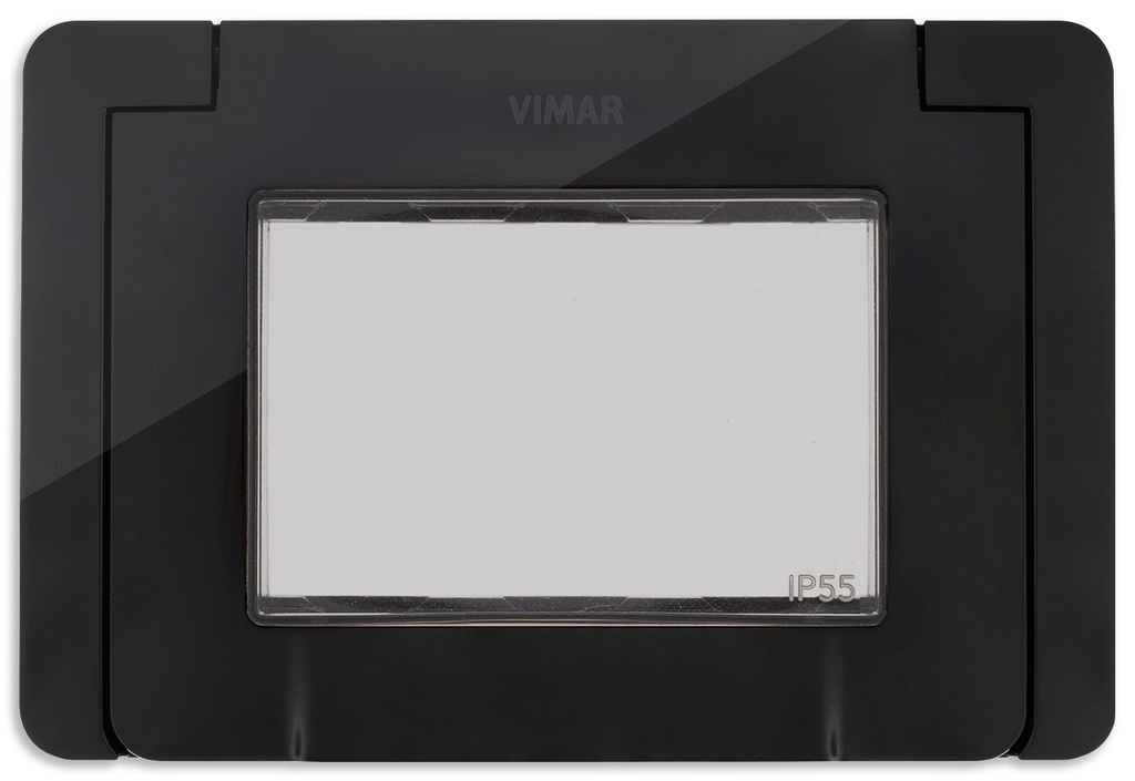 Placa Exterior IP55 Neveup Carbon matte