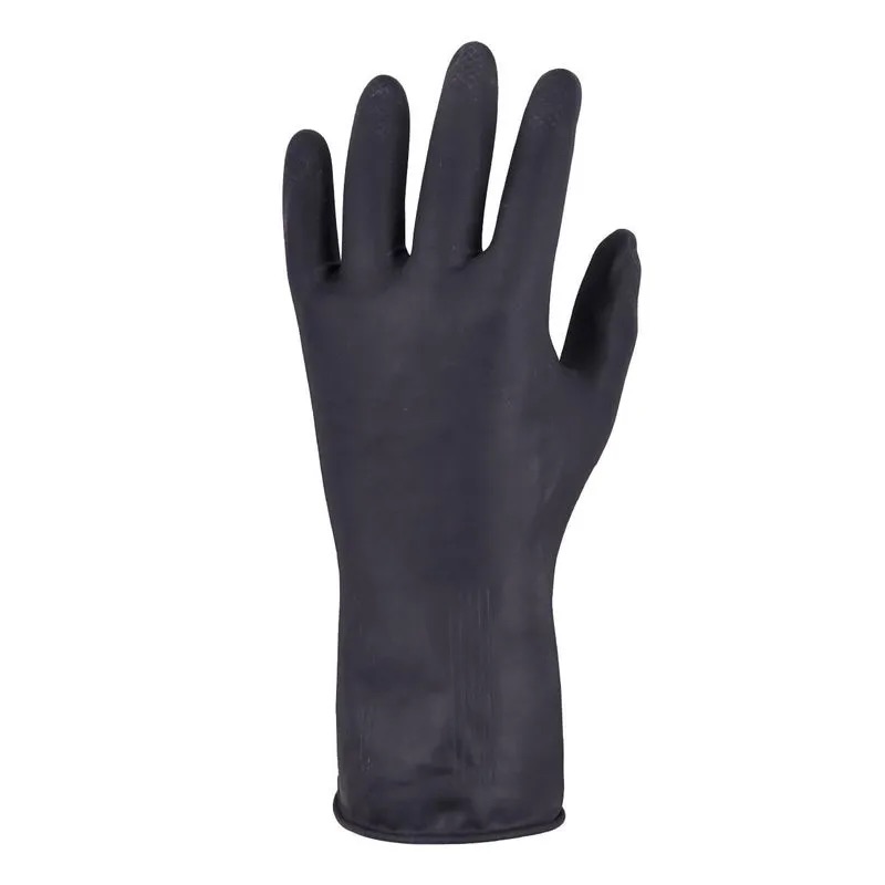 Guante albañil 35cm negro