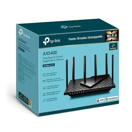 Router WiFi 6 TP-Link Archer AX72 pro AX5400 Doble Banda