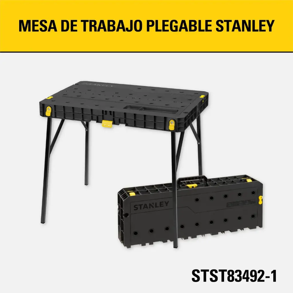 Mesa de trabajo stanley plegable STST83492-1