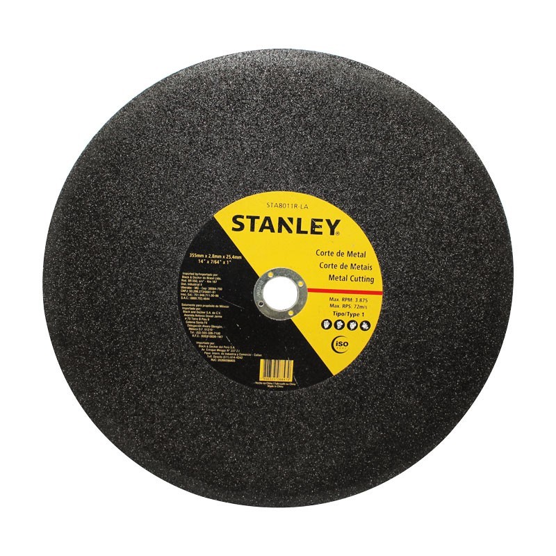 Disco de corte metal 14 Stanley