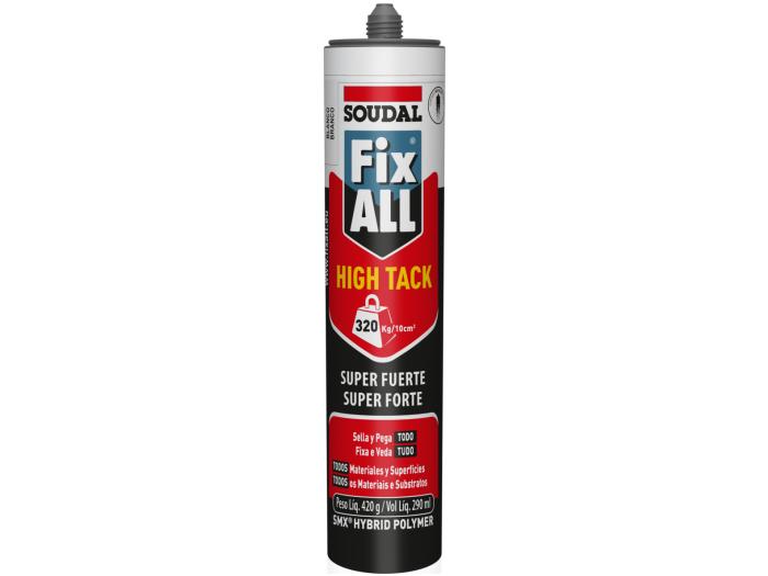 Sellador Adhesivo FIX ALL Higk Tack  blanco Soudal