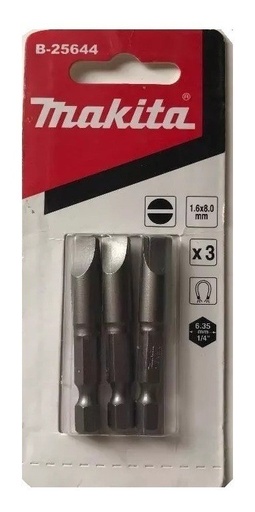 [B-25731] Set de Puntas Makita B-25731 Torx T40 x 50 mm 3 Piezas S2 en Blíster