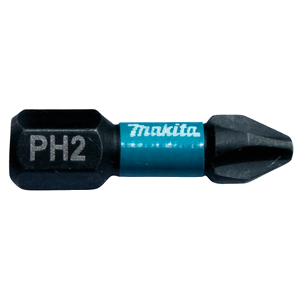 [B-63616] PUNTA IMPACT BLACK  PH2-25mm 2PZS