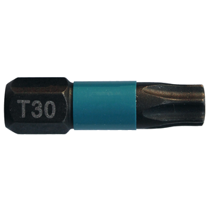 [B-63694] PUNTA IMPACT BLACK  T30-25MM 2PZS