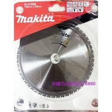 [B-47008] Disco Sierra T.C.T. para Planchas Metálicas Delgadas Makita B-47008 150 x 20 mm 52 Dientes