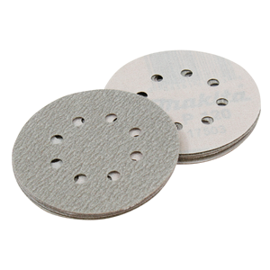 [D-65844] Disco lija makita 5" Grano 100 Velcro 10 Unidades