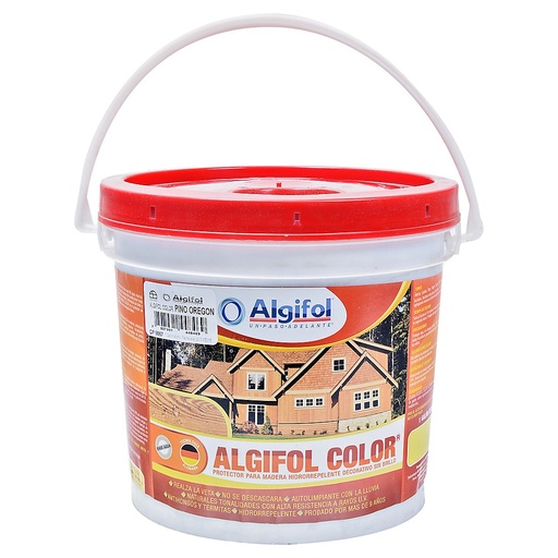 [3010230] Pintura para madera color negro techo Algifol 3,78 LTS galon