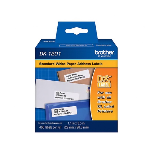 [DK1201] Etiqueta Adhesiva 29 mm x 90.3 mm Brother DK1201