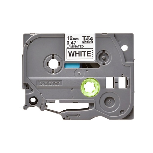 [TZE231] Cinta Rotuladora Brother TZe231 Negro sobre Blanco 12 mm Laminada