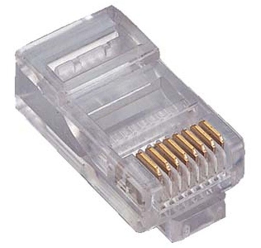 [0210042] Conector RJ-45 Cat6 100 unidades
