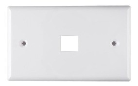 [0210028] Face plate 1 puesto color blanco
