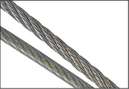 [103CAPC] Cable de acero Galvanizado 3/16 Rollo 100mt