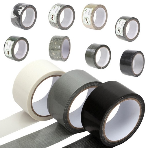 [31602550G] Cinta Tela impermeable Gris  25mm x 50m