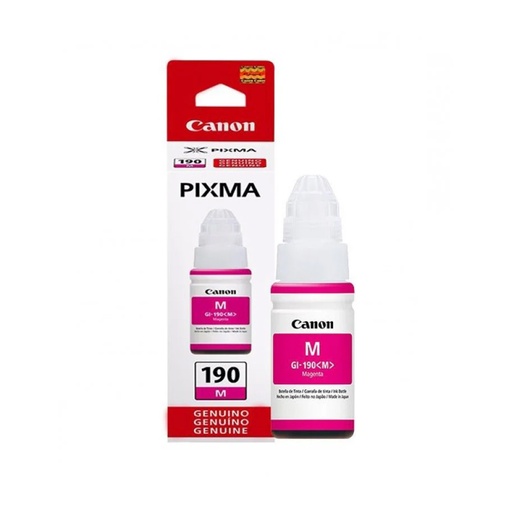 [0669C001] Botella de Tinta color Magenta Canon GI-190