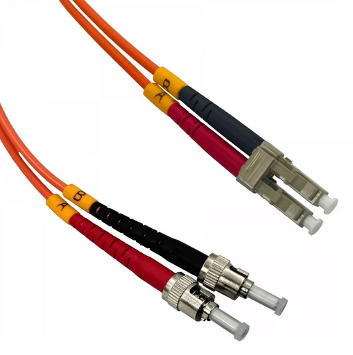 [T00162] JUMPER ST/PC-LC/PC MM OM1 DUPLEX 3MM 2MTS