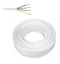 [T00136] CABLE PIN 4P 4C X 24 AWG BLANCO ROLLO 100 M
