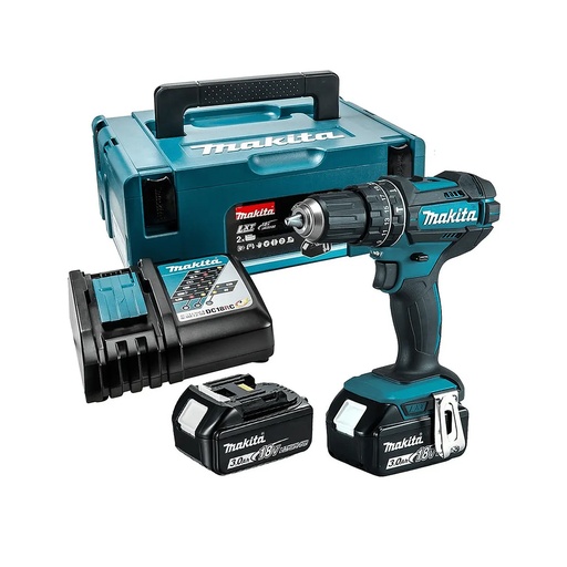 [DHP482RFJ] Taladro percutor inalambrico makita 18V DHP482RFJ