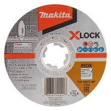 [E-00387] Disco de Corte Acero Inoxidable Makita 4-1/2” (115 x 1,2 x 22,23) A60T X-LOCK E-00387