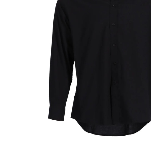 [550521] CAMISA OXFORD M/L NEGRO T/S