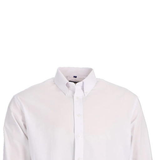 [550124] CAMISA OXFORD M/L BLANCO T/XL