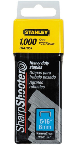 [TRA705T] Grapa de trabajo pesado stanley 5/16 TRA705T