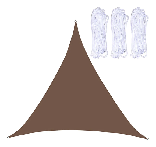 [TVTRMCB300200160CO] TOLDO VELA RM 160GR TRIANG 3X2 CAFE/BCO