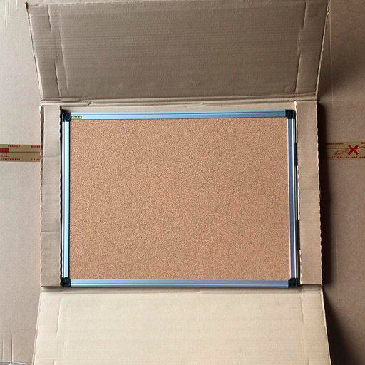 [BI-CA021170] Pizarra Corcho Bisilque 60x45 cm Marco Aluminio