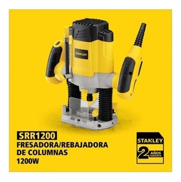 [SRR1200-B2C] Fresadora Stanley 1200 Watts  1 1/3 HP
