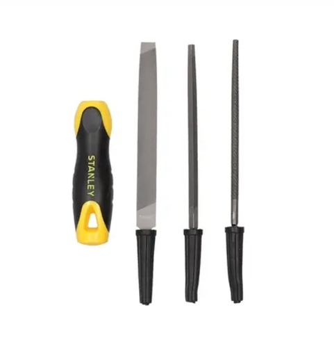 [22-319] Juego de limas stanley 4 Piezas 22-319