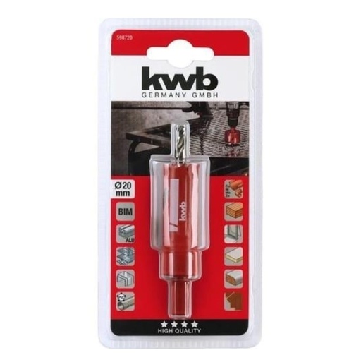 [49598720] Sierra Copa Bimetalica 20 MM KWB 598720