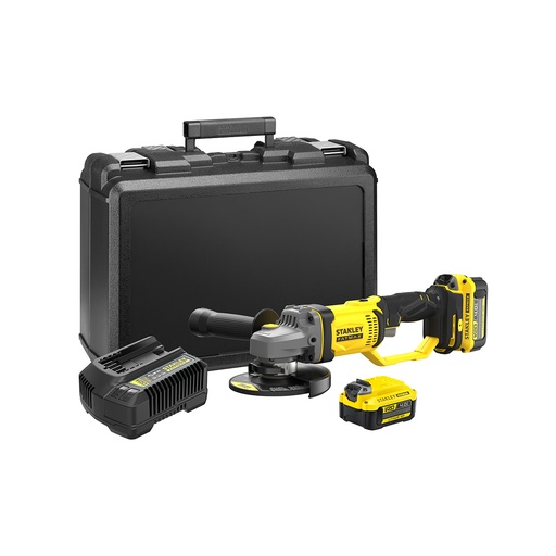 [SCG400M2K-B2] Esmeril Angular Inalámbrico 4-1/2" 20V Fatmax Brushless Stanley