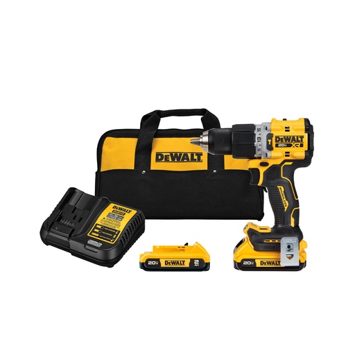 [DCD805D2-B2] Taladro Percutor de 13mm 20V MAX XR  Dewalt DCD805D2-B2