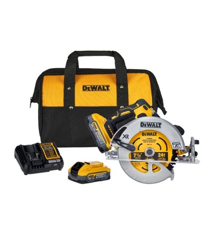 [DCS570H2-B2] Sierra Circular Inalámbrica DeWalt 20V MAX 184mm (7-1/4")