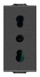 [09203.CM] Enchufe eléctrico 16A Neveup Carbon Matte