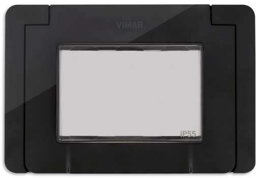 [09913.04] Placa Exterior IP55 Neveup Carbon matte
