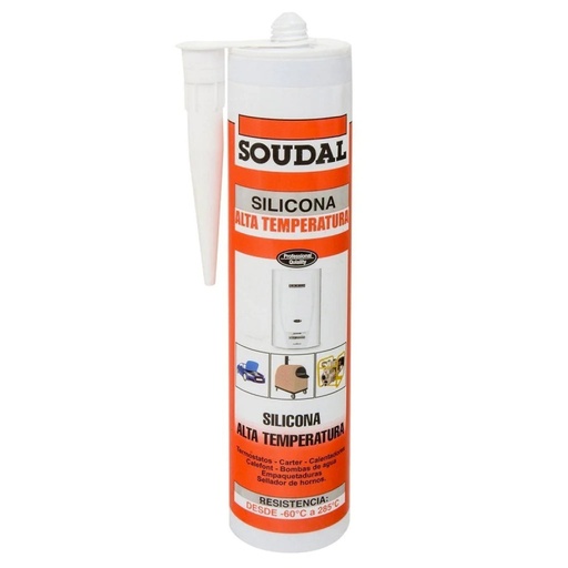 [147303] Silicona alta temperatura 300ml soudal