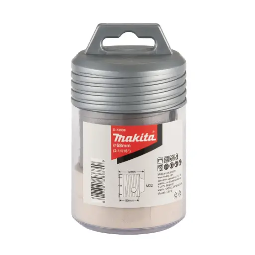 [D-73938] Broca Corona Makita SDS-PLUS 68 mm D-73938